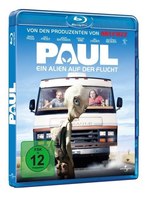 Paul - Ein Alien auf der Flucht [Blu-ray]: Amazon.de: Simon Pegg, Nick