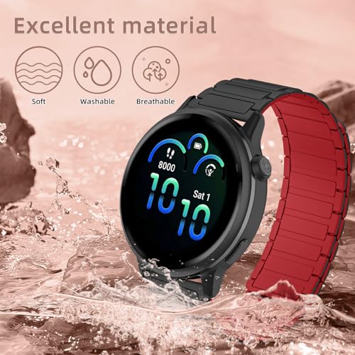 Correa de silicona 20mm para reloj Garmin miniatura 5