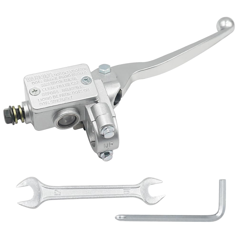 Triumilynn 7/8" 22mm Right Brake Master Cylinder for GY6 50cc 110cc 125cc 150cc 250cc Taotao Sunl Roketa Kazuma Baja Scooter Moped ATV 4 Wheeler Dirt