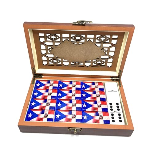 Set de Dominó Puerto Rico & República Dominicana Deluxe miniatura 6