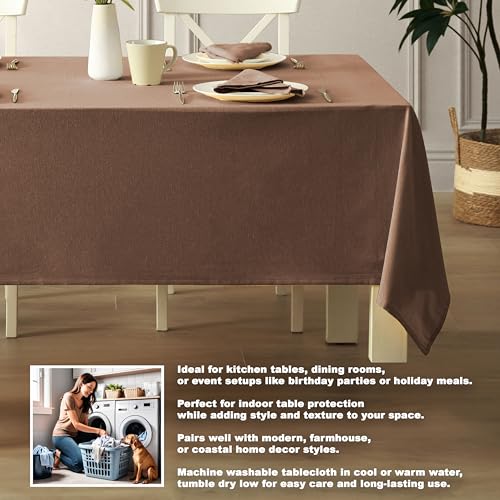 Servilletas de Tela Nut Brown Pack 4 18x18 pulg miniatura 6
