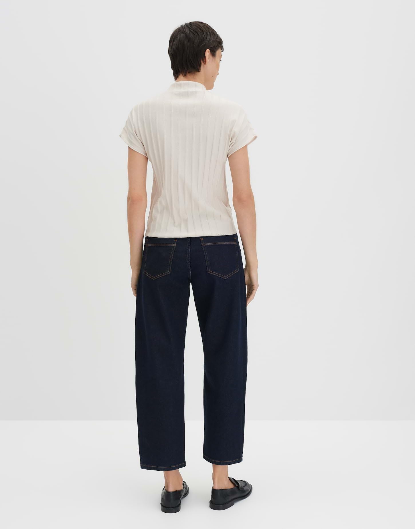 someday Damen Pullover | TIMEA Slim Feinstrickpullover mit zarter Rippstruktur