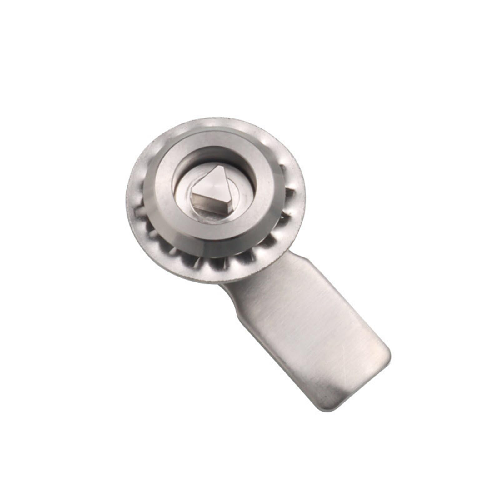Ntbpeyzvqf One Color Stainless Steel Tongue Lock Ms705 T-Shaped Distribution Box Locks 1Pcs(Ms705-2S-3 Triangular Core)