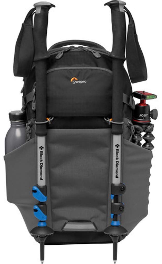 Lowepro LP37260-PWW Photo Active plecak fotograficzny z QuickShelf jednoczęściowy, pomieści laptopa 12" / worek na napoje 2 l, do CSC firmy Sony, Canon, Nikon, Gimbals, dronów, DJI, Osmo, Mavic