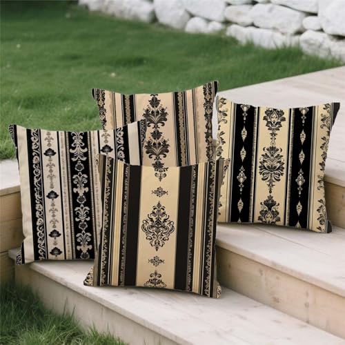 Housse coussin extérieur 45x45 imperméable pour salon de jardin - 4