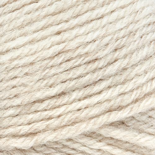 Image of Lion Brand Yarn Wool-Ease Yarn, Worsted-Weight Yarn for Knitting and Crocheting, 1 Pack, Natural Heather