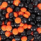 1.5 lbs Black & Orange M&Ms Milk Chocolate Halloween Candy (approximately 750 Pcs)