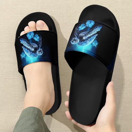 Image of Footwear for Mens Open Toe Athletic Sandals Anti-Slip Sole Slide Sandals Pillow House Flat Shoes Comfortable Slip On Slippers for Indoor & Outdoor