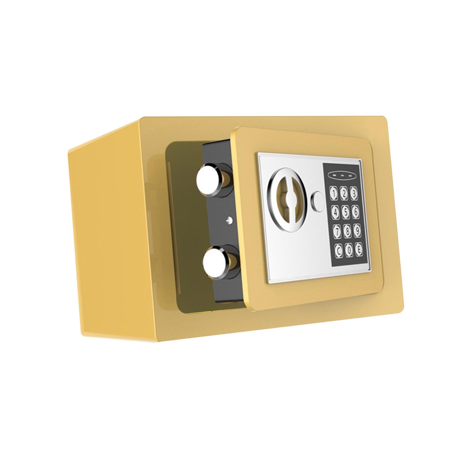 Piggy Bank Small Box Birthday Gift Adults and Kids Holder Security Deposit Box Gold|Home & Garden | Bath | Toilet Paper Storage & Covers