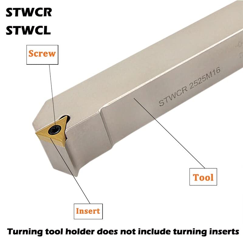 Punta para Torno CNC STWCR y STWCL Alta Precisión miniatura 4