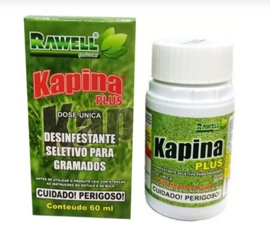 Kapina Plus 60ml Para Gramados Jardinagem Amadora Rawell