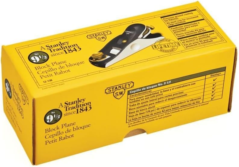 STANLEY Hand Planer, No. 9-1/2 (12-138)