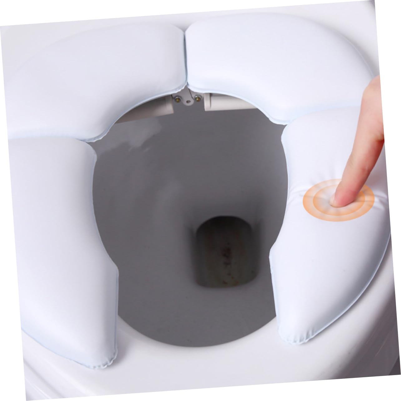 Riduttore Wc Ragazzo Ragazza Pieghevole Bianco per Viaggio, Sedile Training | Pp Pvc Abs, Superficie Morbida e Confortevole, Facile da Pulire, Finitura Precisa