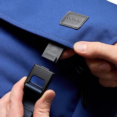 Bellroy Classic Messenger (An Adaptable Messenger Bag with 14 Laptop Sleeve, Smart Pockets, and Adjustable Strap) - Indigo