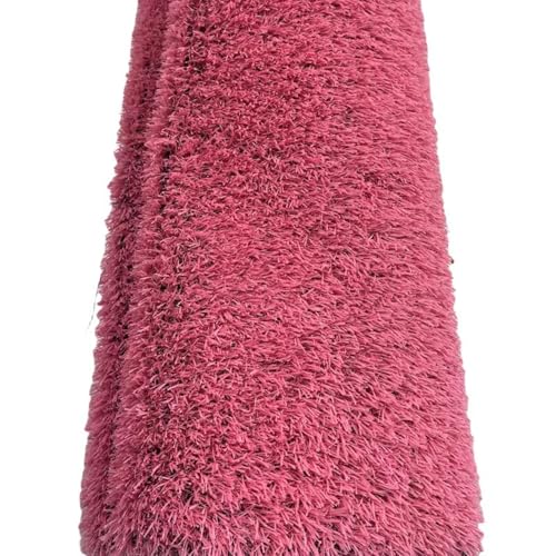 Tappeto erboso artificiale autodrenante, alto 3 cm, per giardino, prato, patio, balcone, resistente, tappeto erboso per interni ed esterni (80 x 100 cm)