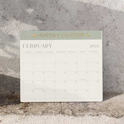 Lindo calendário magnético de geladeira 2025-2026 - Funciona de janeiro de 2025 a julho de 2026 - O