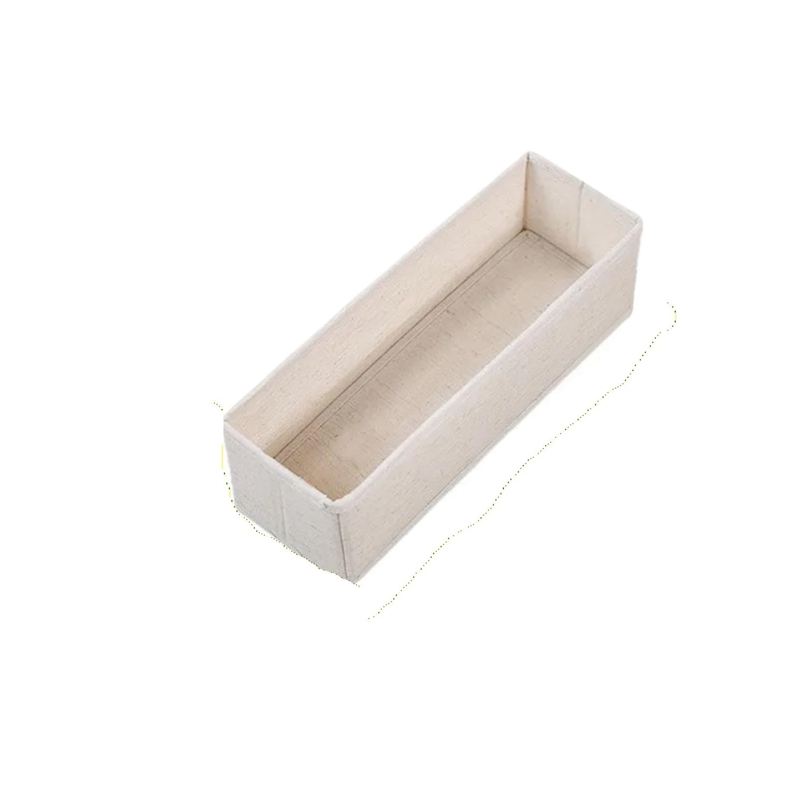 MKLHAVB Drawer Organizer Underwear Socks Storage Box Panties Boxes Home Clothes Cabinets Drawers Bedroom Wardrobe Case(2 pieces,33x12.5x8.5cm)