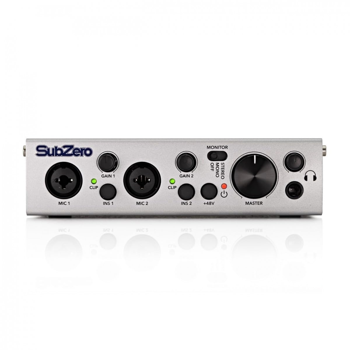 Interface audio USB SubZero AI2-2x entrées XLR/TRS 24 bits / 96 kHz