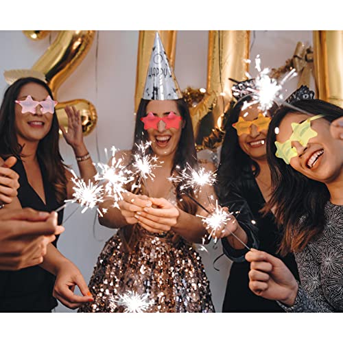 Star Shaped Sunglasses, Heart Sunglasses for Bachelorette Party, Colorful Party Favors4