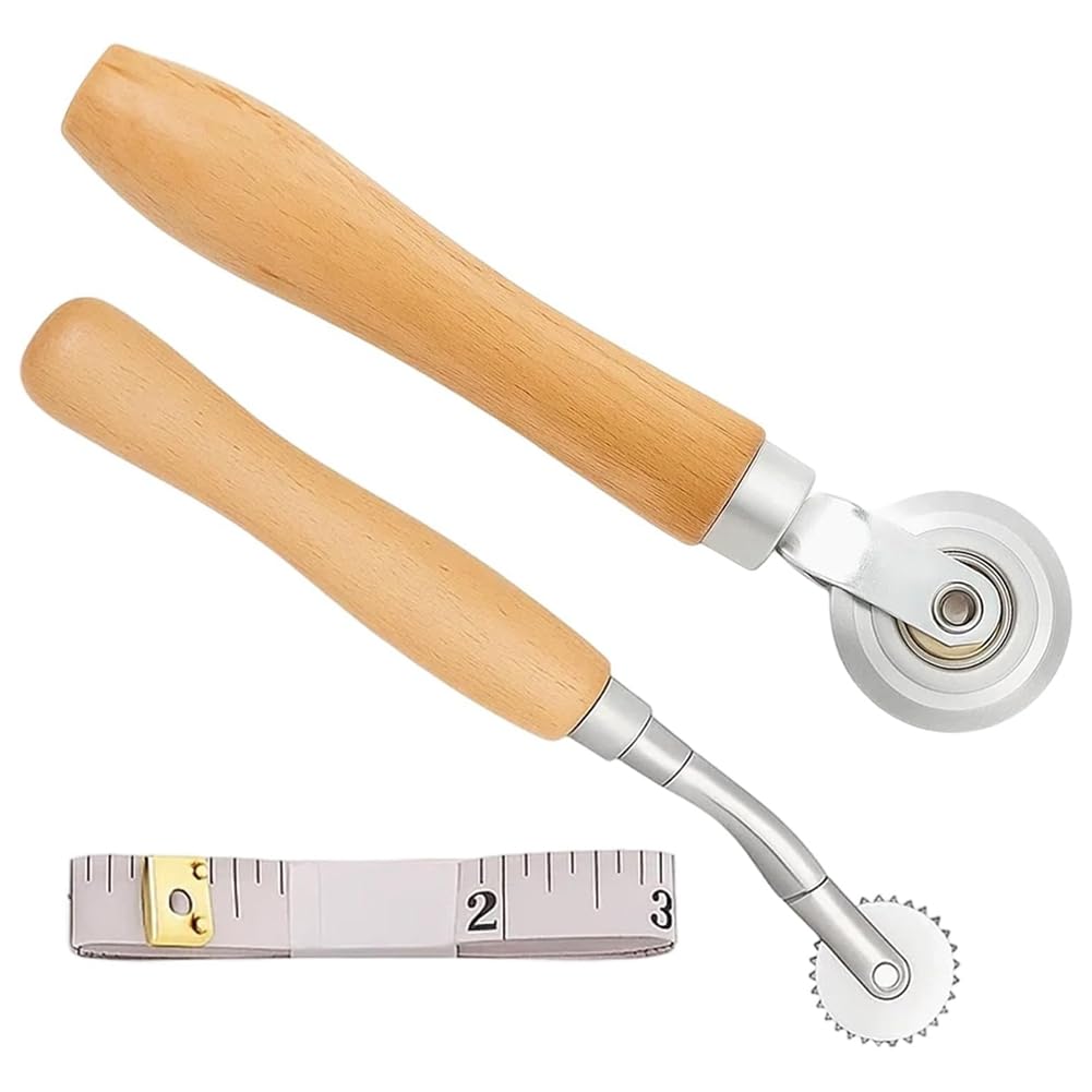 Jnchdghwa As Shown 3Pcs Box Resizer Tool Cardboard Scoring Tool Includes Tracing Wheel Crafting Tool Kit For Cardboard Box Resizing For Paper Crafting
