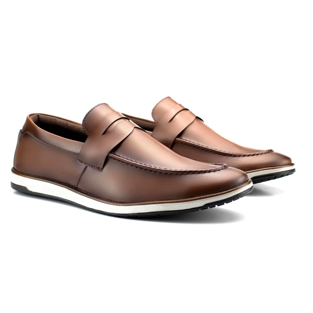 Sapato Loafer Masculino Social Sem Cadarço Mocassim Slip On Resistente Confortável em promoção! Veja a oferta e mais achadinhos de Sapatos 4 Hoje é o melhor dia para comprar Sapato Loafer Masculino Social Sem Cadarço Mocassim Slip On Resistente Confortável com aquele preço maroto! Promoção! Aproveite a oferta! 4