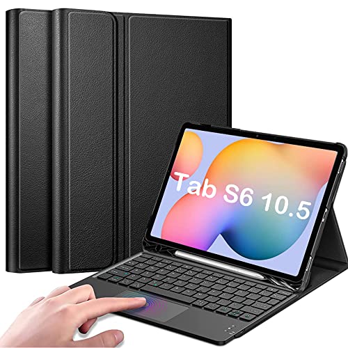 QYiiD TouchPad Keyboard Case for Galaxy Tab S6 10.5