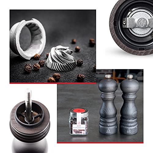 PEUGEOT - Paris u'Select 27 cm Pepper Mill - 6 Predefined Grind Settings - Made with PEFC Certified Wood - Made in France - Chocolate Colour, Brown - Image 3