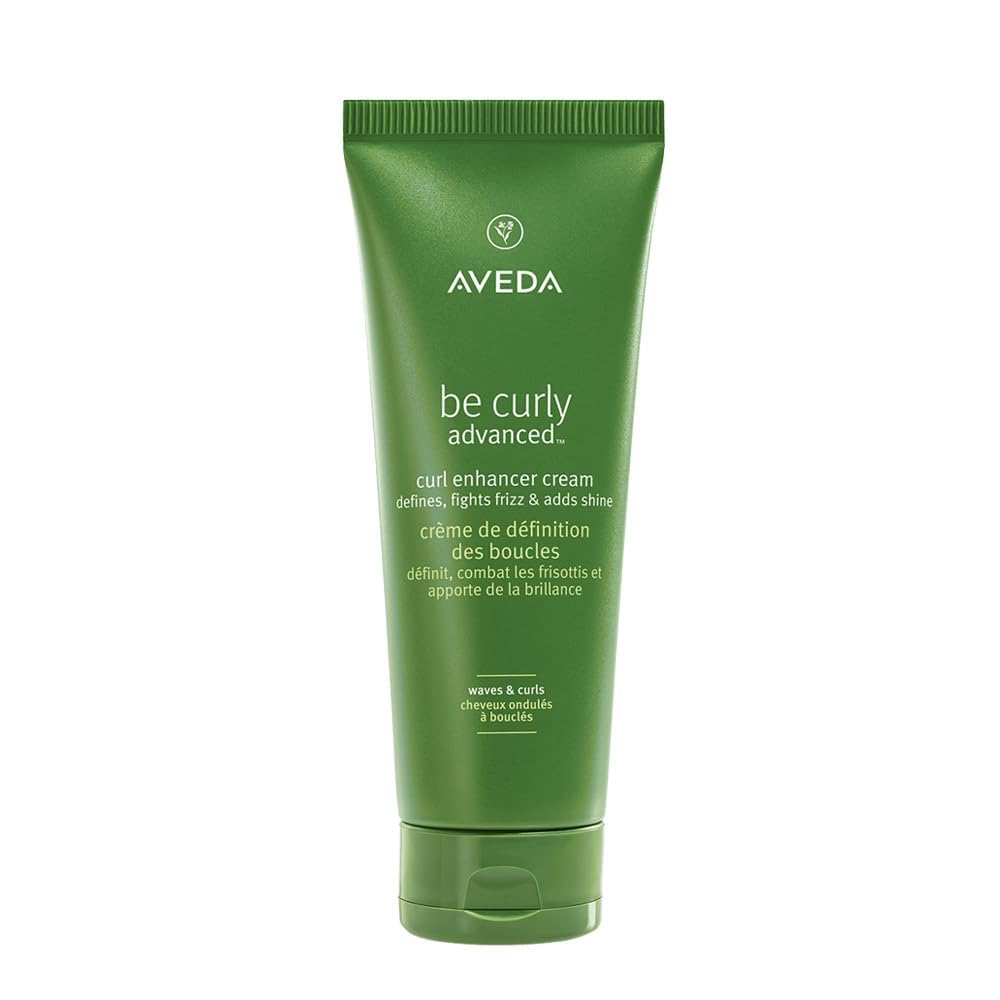Aveda Be Curly Advanced Curl Enhancer Cream, Lockencreme für Locken und welliges Haar, definiert Locken, reduziert Frizz und verleiht Glanz, ohne Silikone, zu 98 % natürlichen Ursprungs*