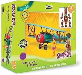 Scooby Doo Biplane 1/20 Scale Plastic Model Kit