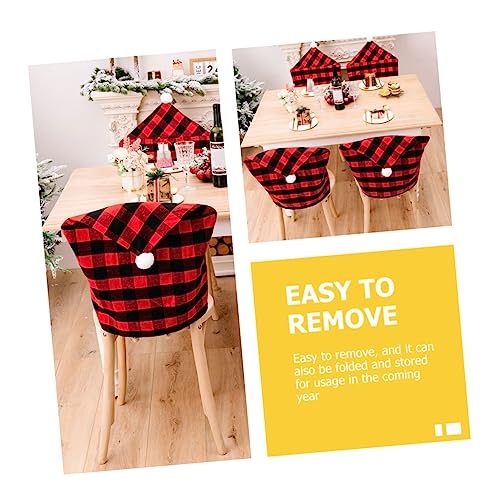 Housses de chaises de Noël pour protéger et décorer facilement votre mobilier