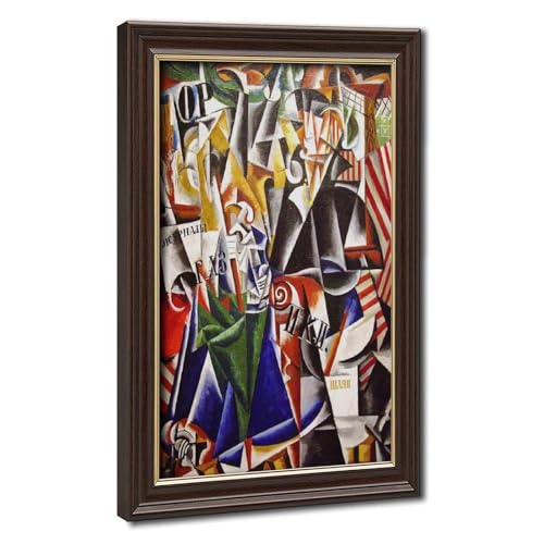 Toile The Traveler par Lyubov Popova un cadre à suspendre d'une grande finesse