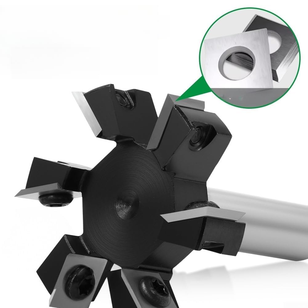 Fresa a 6 Lame in Carburo 2in per CNC Fresa a 6 Lame in Carburo