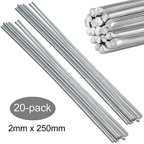 Aluminum Welding Rods, Linkhood 20-Pack Universal Low Temperature Aluminum Welding Cored Wire