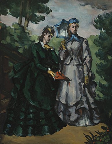 Impresión mate fina de La Promenade de Cézanne en formato mediano 2