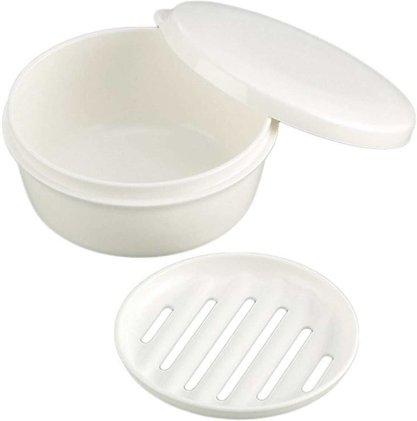 LENITH Travel Soap Dish Soap Case Holder Portable Clear