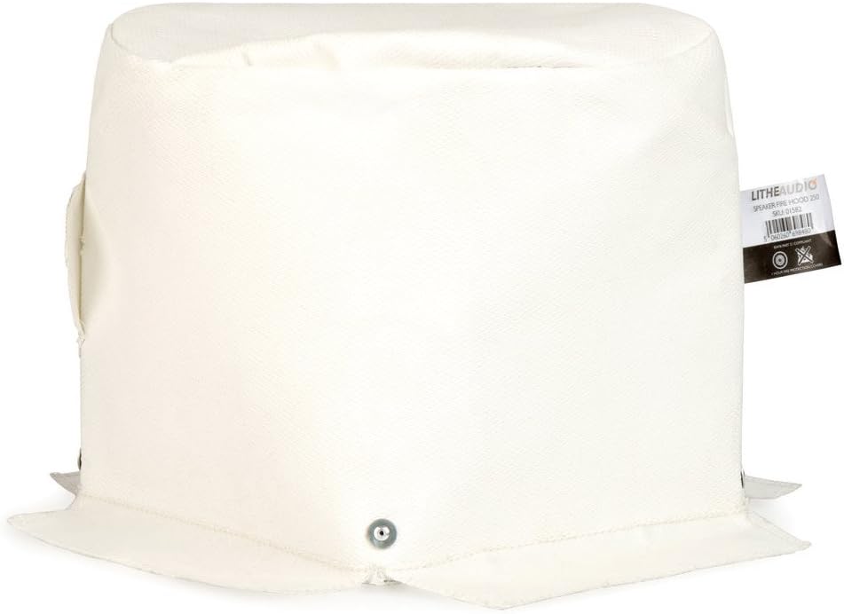 Lithe Audio Ceiling Speaker Fire Hood (01582) - Perfectly Designed for 6"- 8" Round Ceiling Speakers, IEE and Building Regulations Complient