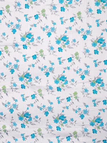 Image of Garden Vareli Floral Print Chiffon Saree
