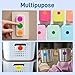 4000 Pcs 3/4 Inch Colored Circle Dot Stickers for Toddlers Kids, Wmiwulien 8 Rolls Blank Round Assorted Garage Sale Price Stickers for Classroom Student Teacher Home, 8 Color Coding Label Sticker