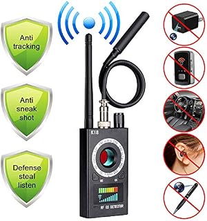 Anti Spy Camera Detector, RF Bug Detector, BQYPOWER Wireless Signal Pinhole Laser Lens