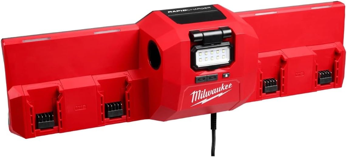 Milwaukee Electric - M18 and M12 GANGBOX Rapid Charger