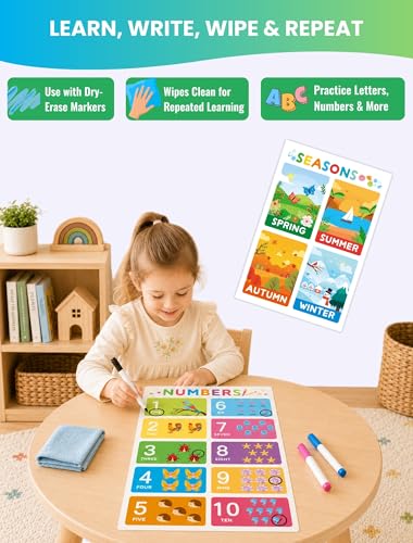 Save 40% with Code on 18PCS Educational Posters for Toddlers - Image 7