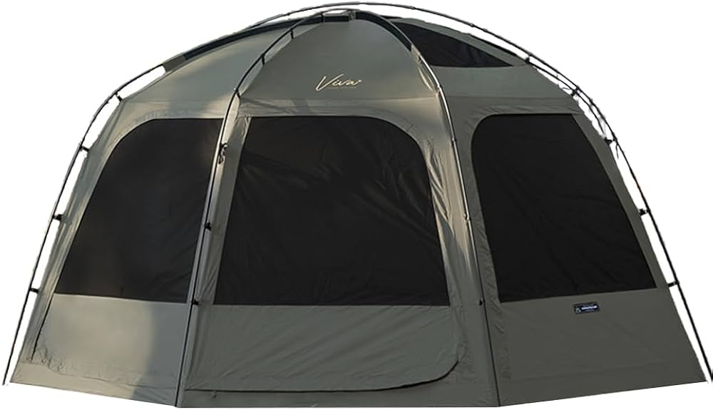 Amazon.co.jp: KZM ドーム シェルター 3人用 4人用 簡単設置 キャンプ