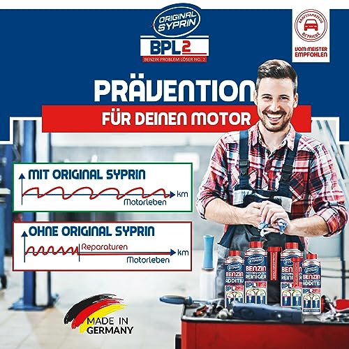 Benzin Additiv SYPRIN Original für Benzinmotoren