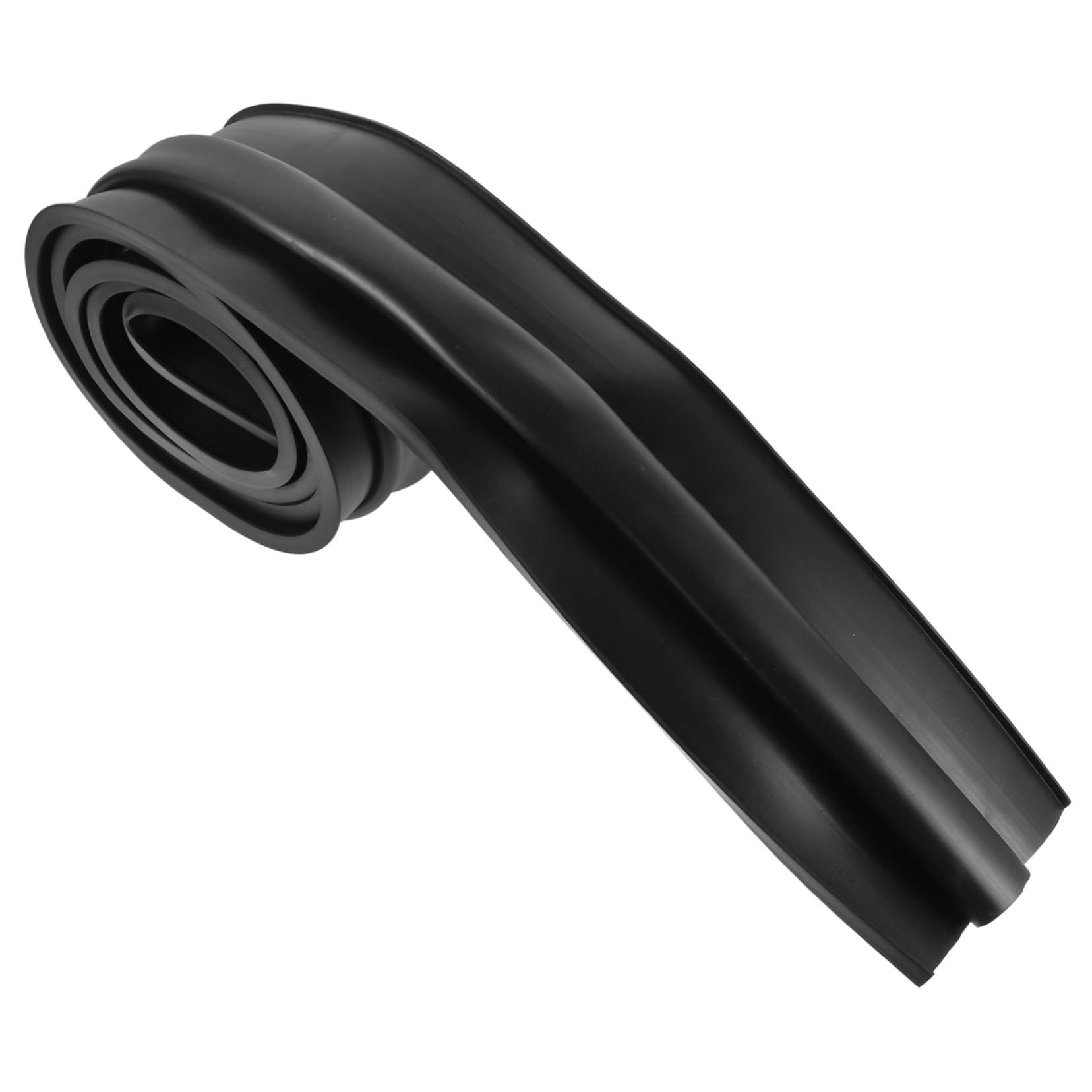 Zerodeko 2 Pezzi Guarnizione per Porta Garage Gomma da Striscia Isolamento per Porte e Finestre Antivento e Anticollisione Facile da Installare Adatta Porte