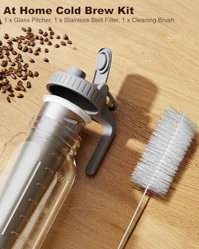 Va1Kene Cold Brew Coffee Maker 64Oz, Iced Coffee Maker With 304 Stainless Steel Filter thumb #6