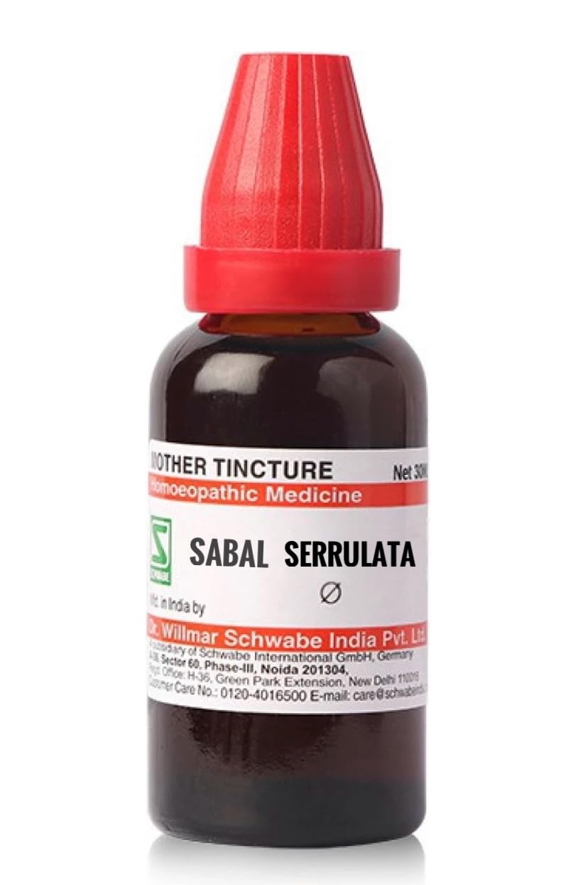 Schwabe Sabal Serrulata Mother Tincture - 30mL Set Of 1 | 30 DAYS PACK Homeopathic (B0BLKTY6NJ) Amazon Price History, Amazon Price Tracker