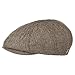 Produktbild Brixton Brood Herringbone Flatcap Schiebermütze Wollkappen (60 cm - braun)