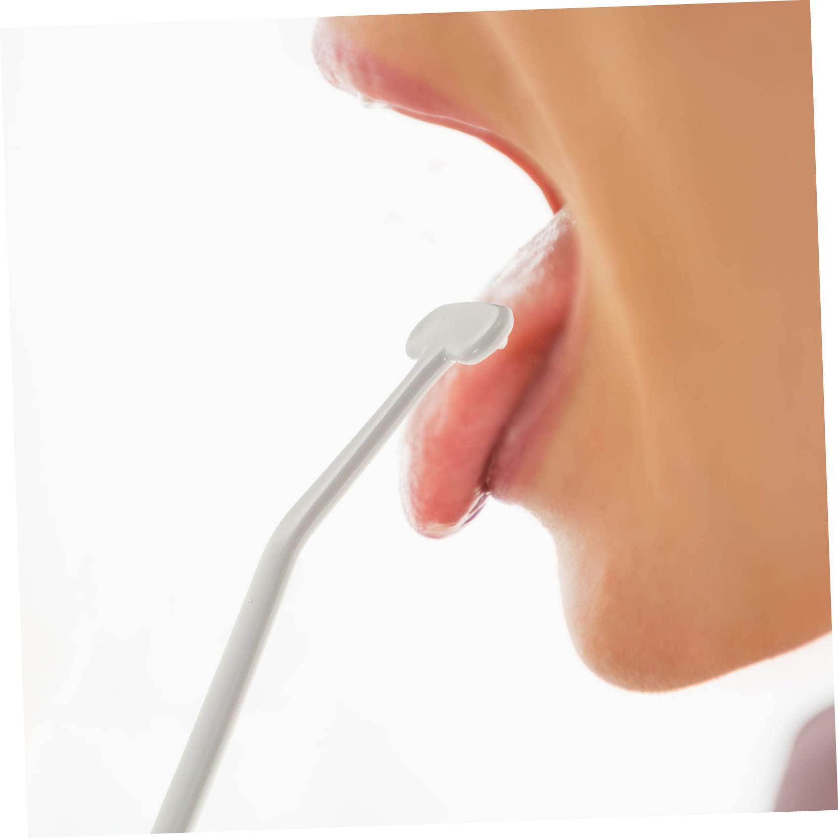 Beavorty 10 Pezzi Pulisci-lingua Pulisci Lingua Portatili Spazzolino Per Pulire La Lingua Spatola Di Plastica Lingua Orale Spazzolino Da Denti Per Adulti Infantile Pp Portatile Forniture