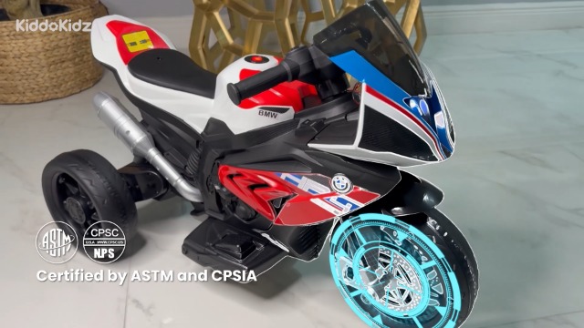 Amazon.com: Kiddokidz Licensed BMW Kids Motorcycle - 12V