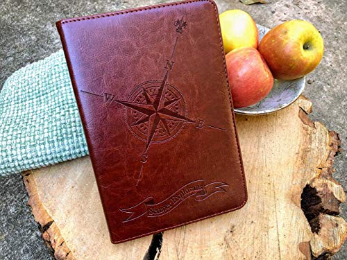 SOHOSPARK-Compass-Refillable-Faux-Leather-Journal-6x87-Vegan-Lined-Writing-Journal-for-Women-or-Men